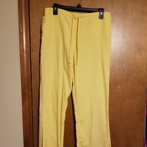 Yellow Cherokee Workwear Drawstring Scrub Pant
